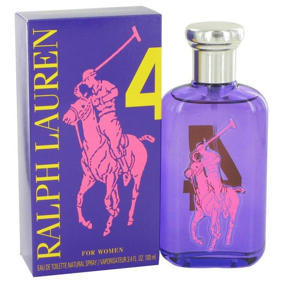 Ralph Lauren la Grande Collection de Poneys 4 pour les Femmes-3,4 Onces EDT Spray