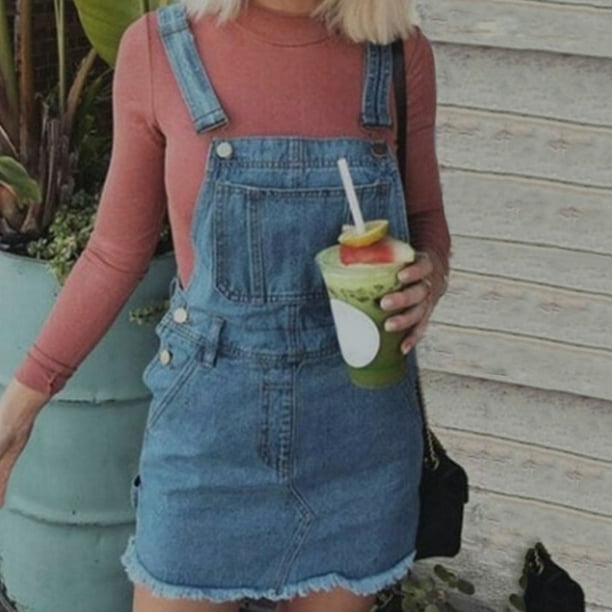 Overall top skirt walmart