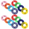 thumbnail image 2 of 8Pcs Hanger Closet Dividers for Clothes Rack Simple Appearance Multi Colored, 2 of 4
