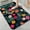 Tropical Flowers and Leaves, variant on 1pc Beach Pineapples with Sunglasses Bathroom Rug Bathroom Decor and Accessories- Durable,Anti Slip,And Quick Drying,Suitable For Indoor/outdoor Use - Perfect For Bathrooms,Bedrooms,Kitchens