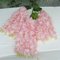 thumbnail image 1 of ¡Ahorros navideños! Flores artificiales Accaprate, rama de flores de imitación larga, colgante de pared, glicina artificial para boda, arco de boda, decoración de ratán, decoración otoñal para el, 1 of 4