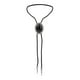 thumbnail image 2 of 2x Bolo Tie Necklace Western Necktie Shirt Chain Neck Rope Navy Yuyangstore Corbata Bolo para Hombre, 2 of 8