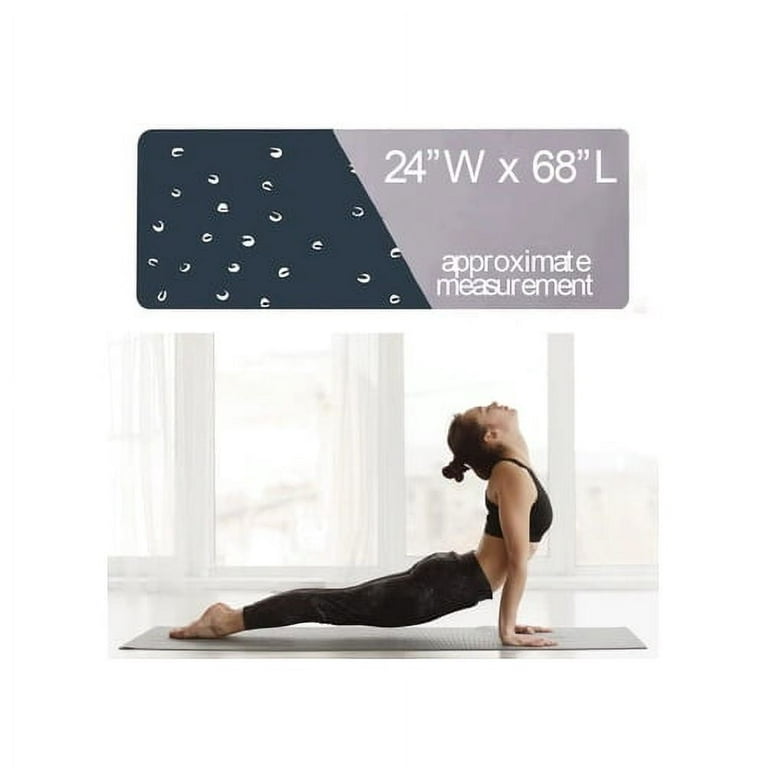 68 x 24 Skinny Foldable Travel Yoga Mat