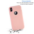 thumbnail image 6 of Mignova iPhone X/Xs 5.8 inch 2018 case,3 in 1 Gel Rubber Full Body Protection Shockproof Cover Case Drop Protection Case(Pink), 6 of 7