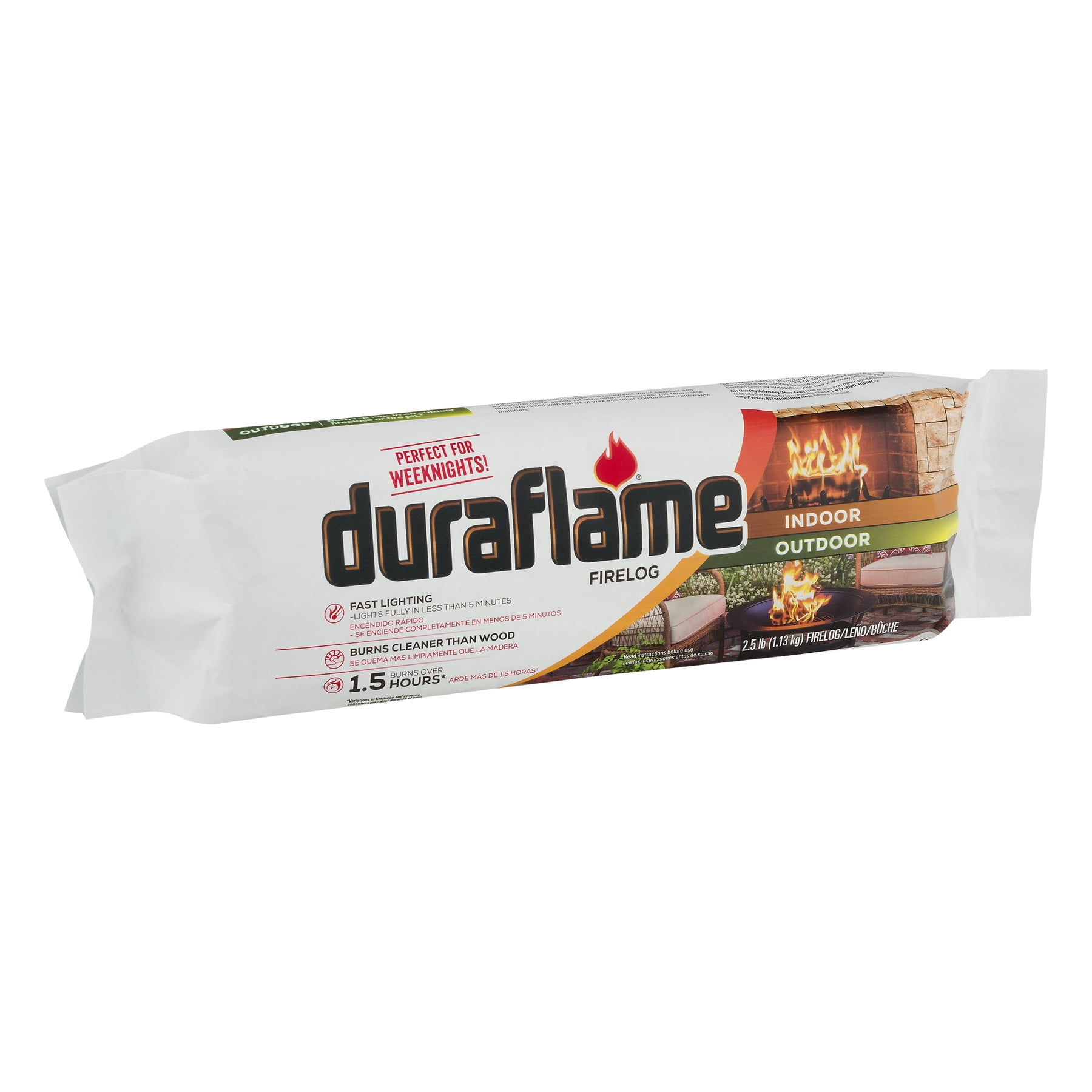 Duraflame 2.5LB Firelog, Single Log