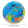 thumbnail image 4 of WIFKLSIIPG Coussin d'Entraînement pour Enfants, Coussin de Siège Gonflable Musical, Remplissable d'Eau, Forme Ronde (95cm), 4 of 9
