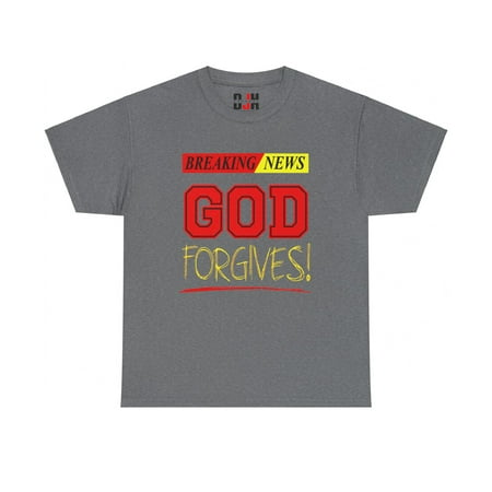 DJH Apparel | Breaking News: God Forgives Christian Unisex T-shirt