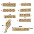 thumbnail image 6 of Riguas Patterned Cookie Cutter Food Grade BPA Free Smooth Edge Chocolate Pumpkin Pie Embossing Mold Kitchen Accessories, 6 of 7