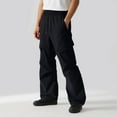 thumbnail image 2 of XIYON Men's Pants Men Straight Wide Leg Casual Pants Trousers Comfortable, 2 of 5
