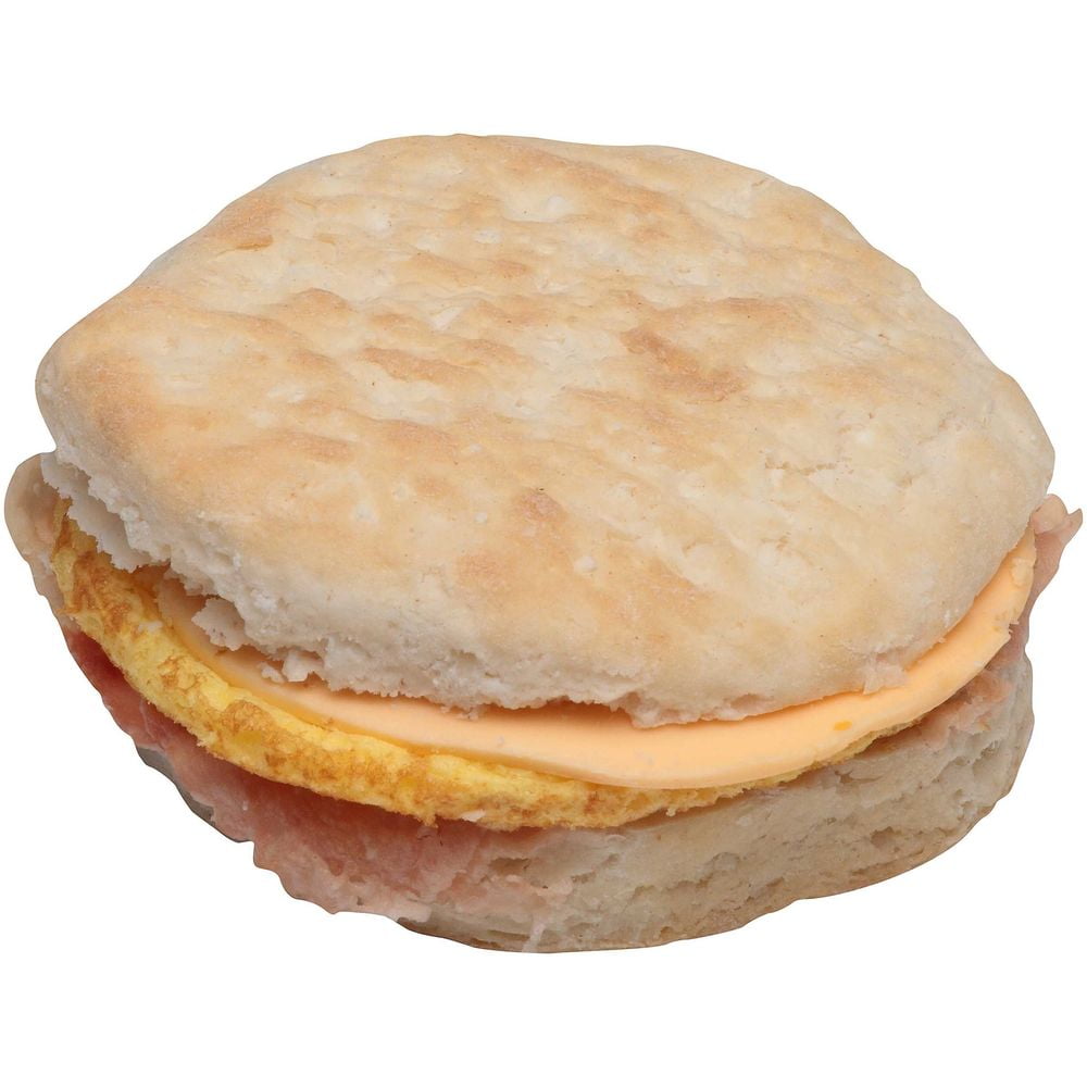 Jimmy Dean Bacon Egg and Cheese Sandwich Biscuit, 3.6 Ounce 12 per Case.