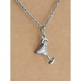 thumbnail image 4 of Quan Jewelry Margarita Glass Charm Necklace for Women, Party Birthday Gifts for Sister, Best Friend Jewelry, 4 of 9