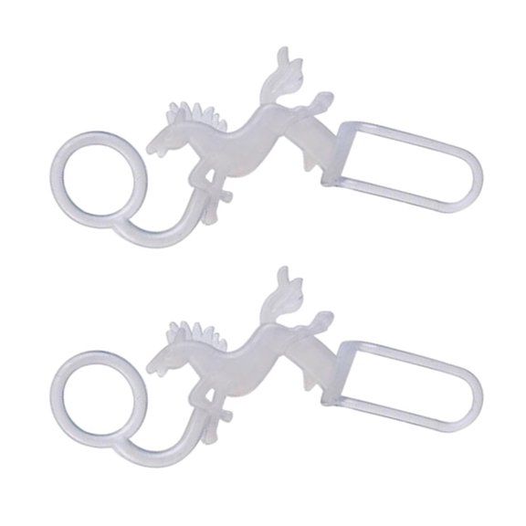 ibasenice 2-Pack White Silicone Teapot Handle Covers, Wear-Resistant Buckles for Easy Installation and Comfortable Tea Drinking