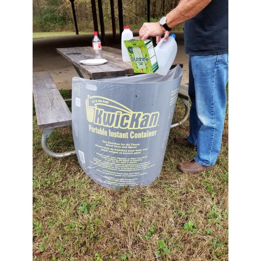 Kwickan KC100IS Portable Instant Container, 30 to 50 gallon Black/Yellow