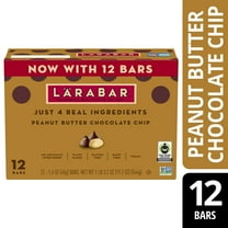 Larabar Peanut Butter Chocolate Chip, Gluten Free Fruit & Nut Bar, 12 Ct