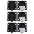 thumbnail image 3 of Cabinet Sliding Door Pulley Silent Durable Wear-resistant Stable Safe Buffer Limiter 6pcs, 3 of 3