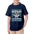 thumbnail image 4 of NAFUU Kids Boys T-Shirts Easter Cartoon Rabbits Prints O-Neck Short Sleeve Tees For Children Youth Stylish Top Boys Tops Dressy Casual Sizes 10-11 Years, 4 of 4