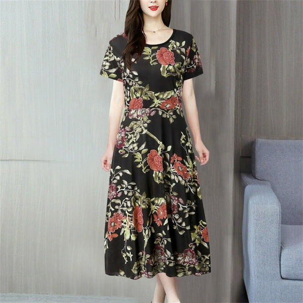 Ankle length hot sale summer dress