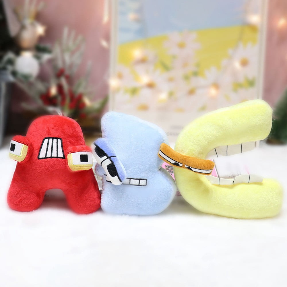 Alphabet Lore Plush Toys: Complete A-Z Set of Letter Stuffed Dolls for Collection and Gifts