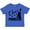 Royal Blue, variant on Inktastic Cheer Princess Cheerleading Girls Toddler T-Shirt