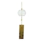 thumbnail image 4 of Colgador de campanillas de viento, campana decorativa, versátil y elegante, colgante de vidrio artesanal para , hotel, compromiso, jardín, Amarillo, 4 of 10