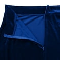 thumbnail image 4 of Besolor Women's Velvet Skirts Stretchy High Waist Back Split Work Office Formal Party Midi Length Pencil Skirts, 4 of 9
