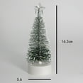 thumbnail image 4 of Mini Artificial Sisal Snow Christmas Trees Ornaments Bottle Brush Tree For Crafts Decor Table Top Decorations, 4 of 4
