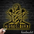 thumbnail image 4 of Handmadetneonsign Barber Metal Wall Art Light, Hair Salon Barber Metal Sign Wall Decor, Hair Salon Metal Decor, 4 of 5