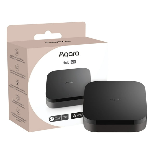 Aqara Hub M3 Pont Multiprotocole et Matter pour Maison Intelligente Hub avec Blaster IR, HM-G01D