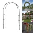 thumbnail image 4 of Wedding Arch Stackable DIY Arch for Plants baby Shower Decor Easy Assembly - 240X140X37CM Green, 4 of 8