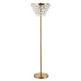 thumbnail image 2 of JONATHAN Y Jemma 60" Crystal/Metal LED Floor Lamp, Brass Gold / Clear, JYL9005B, 2 of 5
