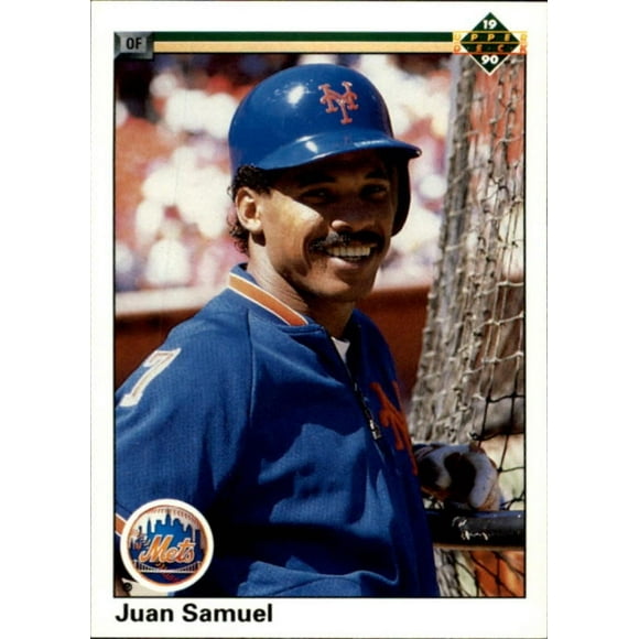 1990 Haut de Pont Baseball 583 Juan Samuel New York Mets