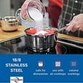 thumbnail image 5 of Frieling Stainless Steel Sauce Pan with Clad Bottom, 5 of 15