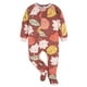 0 3 month footed pajamas