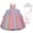 Pink Dress Accessories, variant on Wanke Girls Princess Dress Fancy Party Costume Dress up Wedding Birthday Party Gown for Age 2-11 Years Old