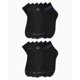 thumbnail image 2 of Calcetines Calvin Klein High Quarter para hombre de 7 a 12 años, color negro, paquete de 12, 2 of 7