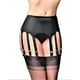 thumbnail image 1 of Womens Garter Belts for Thigh Highs Sexy Suspender Belt Garter Lingerie Sexy Garters with 10 Straps Slip for Stockings XL Red, 1 of 5