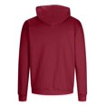 thumbnail image 4 of Men's Casual Fleece Sherpa Lined Drawstring Hoodie Winter Warm Pullover Hooded Sweatshirt Wine 2XL, 4 of 6
