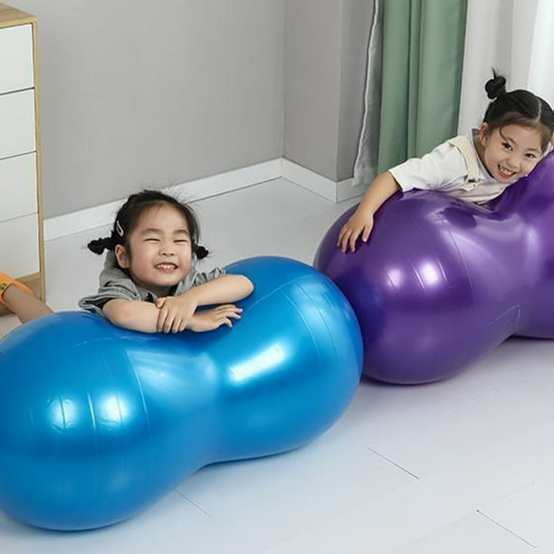 Maytalsory Eco Friendly Gym Ball Yoga And Pilates Routine With Comfort And Stability Made With PVC Fitness Ball blue Walmart