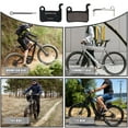 thumbnail image 5 of 2/4 Pair BUCKLOS Bike Disc Brake Pads BRP-02 MTB Mountain Road Bicycle Disk Brake Pads for Zoom/Shimano Deore XT XTR LX SLX Hone Alfine Saint E-Bike Resin Creamic Semi-Metallic, 5 of 6