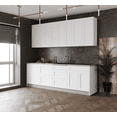 thumbnail image 3 of Kitchen Fusion Collection White Matte Color Base Size 8.5Ft Wide, 3 of 5