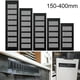 thumbnail image 2 of Ventilation Grille Air Vent Grille 100mm 150-400mm 150mm-400mm Black Cabinet Mutil- Size Rectangular Ventilation Cover, 2 of 5