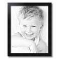 thumbnail image 2 of ArtToFrames 16" x 20" Satin Black Double Step Lip Picture Frame, 16x20 inch Black Wood Poster Frame (WOM-1418), 1 Pack, 2 of 6