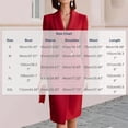 thumbnail image 3 of Sheghy Women Fall Collared Long Sleeve Knee Length Dress Single Button Waist, 3 of 5