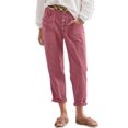 thumbnail image 2 of Joernso Women Casual Pants Mid-rise Buttons Fly Long Pants Pockets Design Solid Color Straight Wide Leg Long Trousers Streetwear, 2 of 8