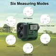 thumbnail image 4 of Huepar Laser Rangefinder 1000 Yards 6x Sports Laser Distance Measure for Hunting, Bow, Archery, Golf, 4 of 9