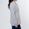 thumbnail image 7 of Elsie & Zoey Archer Long Sleeve Herringbone Long Length Blazer for Women, 7 of 7