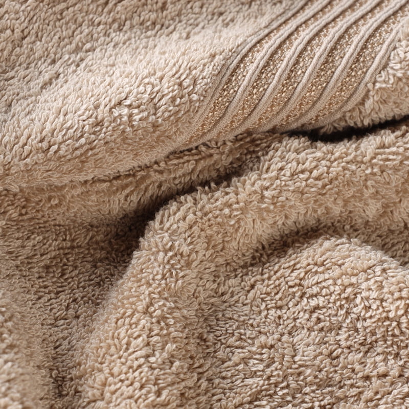 Superior Egyptian Cotton Absorbent Taupe Hand Towel Set of 8