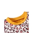 thumbnail image 4 of Seyurigaoka Little Girl’s Leopard Stitching Sleeveless Tops and Short Pants Set, 4 of 9