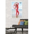 thumbnail image 2 of Sports Illustrated: Swimsuit Edition - Halima Aden 20 Wall Poster, 22.375" x 34" Framed, 2 of 5
