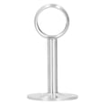 thumbnail image 3 of Soportes para barra de cortina de acero inoxidable con brida, 6 uds., soporte para poste de armario, accesorio de Hardware (22 AllPass), 3 of 8